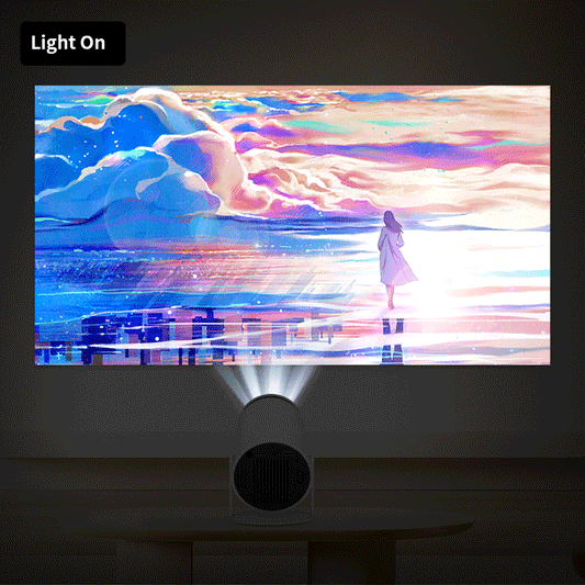 Mini Proyector Portátil HY300  ¡Tu cine en casa!